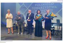 Wręczenie Statuetki Hipokratesa dla prof. Anety Nitsch-Osuch